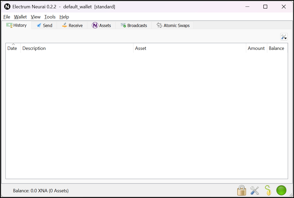 Wallet overview dashboard